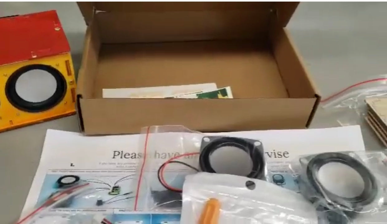 DIY Mini Boombox Kit - Abeatz Audio LLC