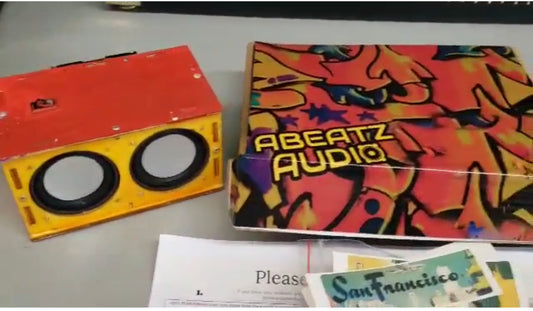 DIY Mini Boombox Kit - Abeatz Audio LLC