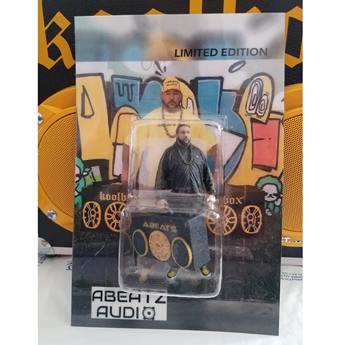 Abeatz Audio signed action figure - Abeatz Audio